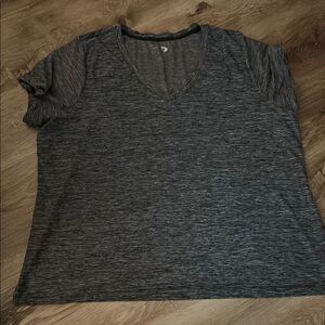 MTA Sport Gray V-Neck T-Shirt